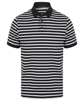 Striped Jersey polo shirt